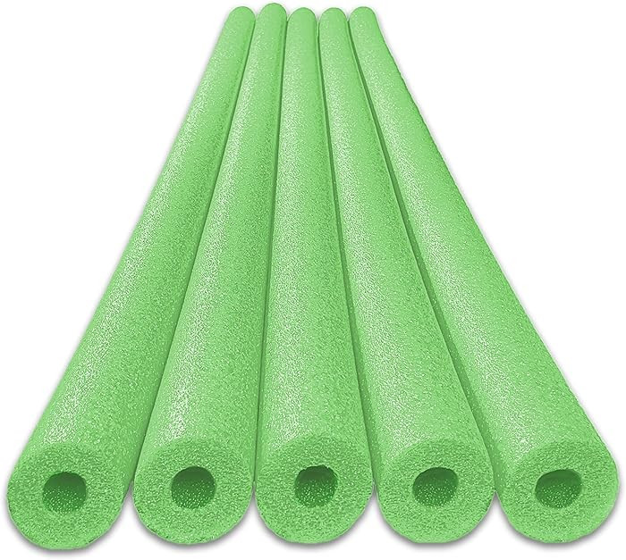 Oodles of Noodles Deluxe Rainbow Pool Noodles Foam - Pack of 5 - Approx. 48 inch x 2.5 inch Multi... | Amazon (US)