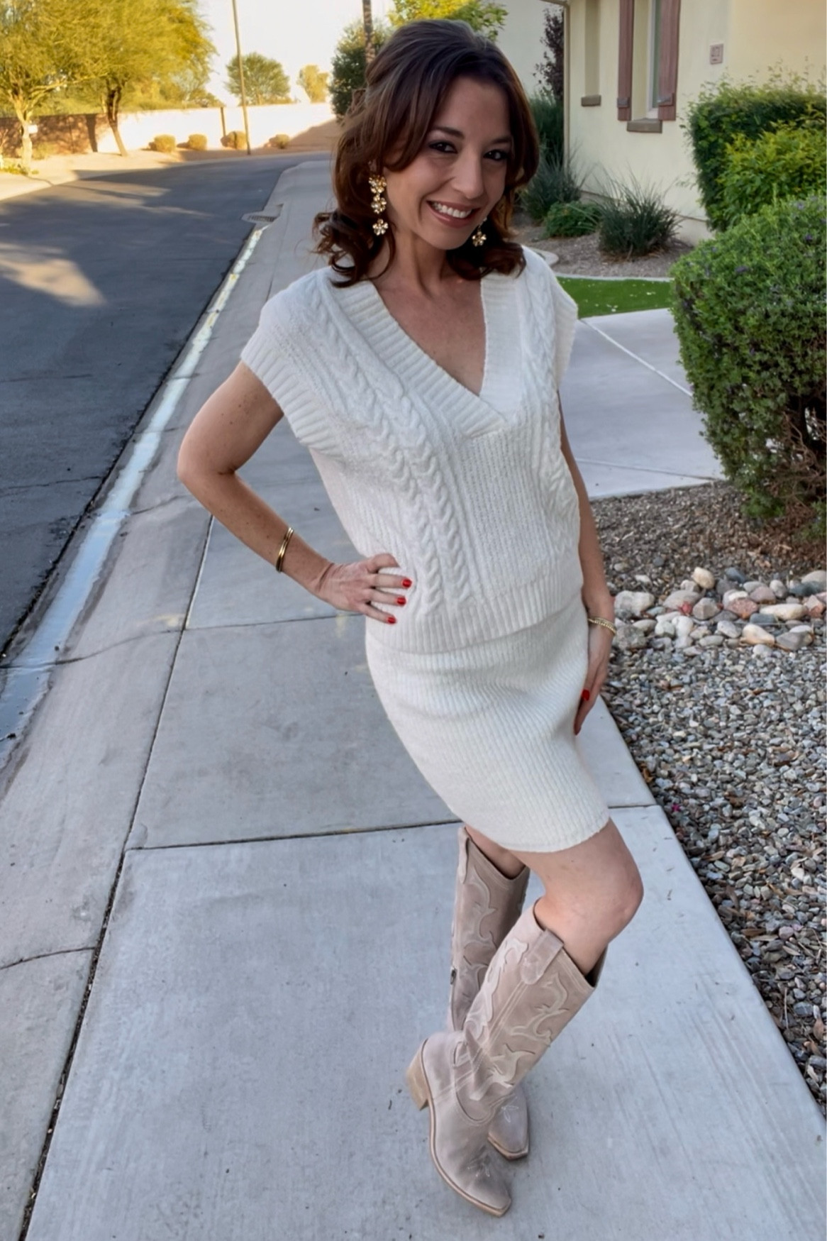 ✨everyday style
🤍 matching sets make me happy, and so do these boots 😊 

#LTKstyletip #LTKshoecrush #LTKfindsunder50