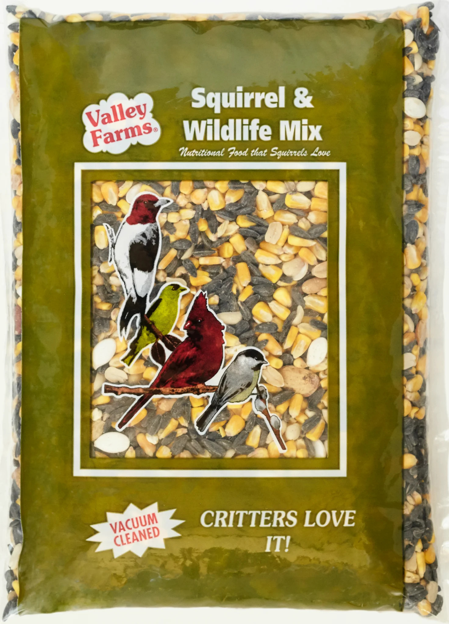 Valley Farms Squirrel & Wildlife Mix Wild Bird Food (4LBS) - Walmart.com | Walmart (US)