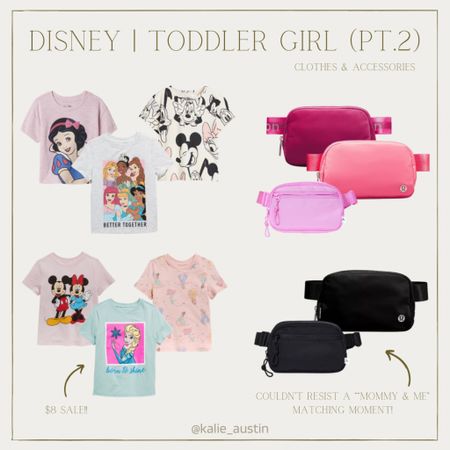 Shopping for Disney and had to share the cutest little “Mommy & Me” matching belt bags! We’re so excited for all these princess shirts! 

So many great items on #SALE too! 

#disney #disneyland #clothes #toddler #kids #girl #outfits #ootd #disneykid #disneygirl #accessories #LTK #LTKsale #minnie #minniemouse #bathingsuit #mermaid #toddlerclothes #toddlerstyle #princess #target #lululemon #mommyandme #matching #fannypack #beltbag



#LTKsalealert #LTKkids #LTKbaby