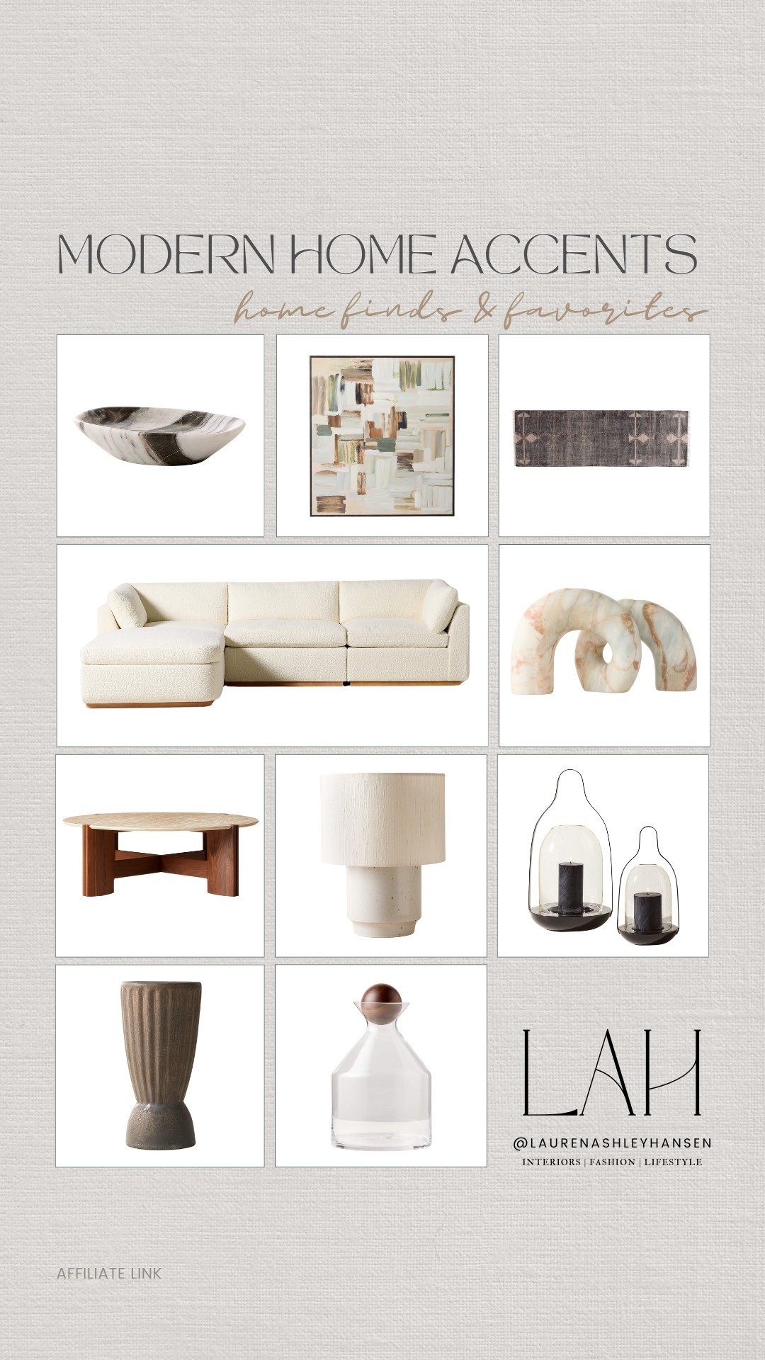 Modern home accents I am loving! You guys know I love mixing modern and traditional home accents. Decor is one of my favorite ways to incorporate the shapes and textures that I love so much of modern pieces. All of these finds are gorgeous and the perfect touch of modern! 

#LTKStyleTip #LTKHome