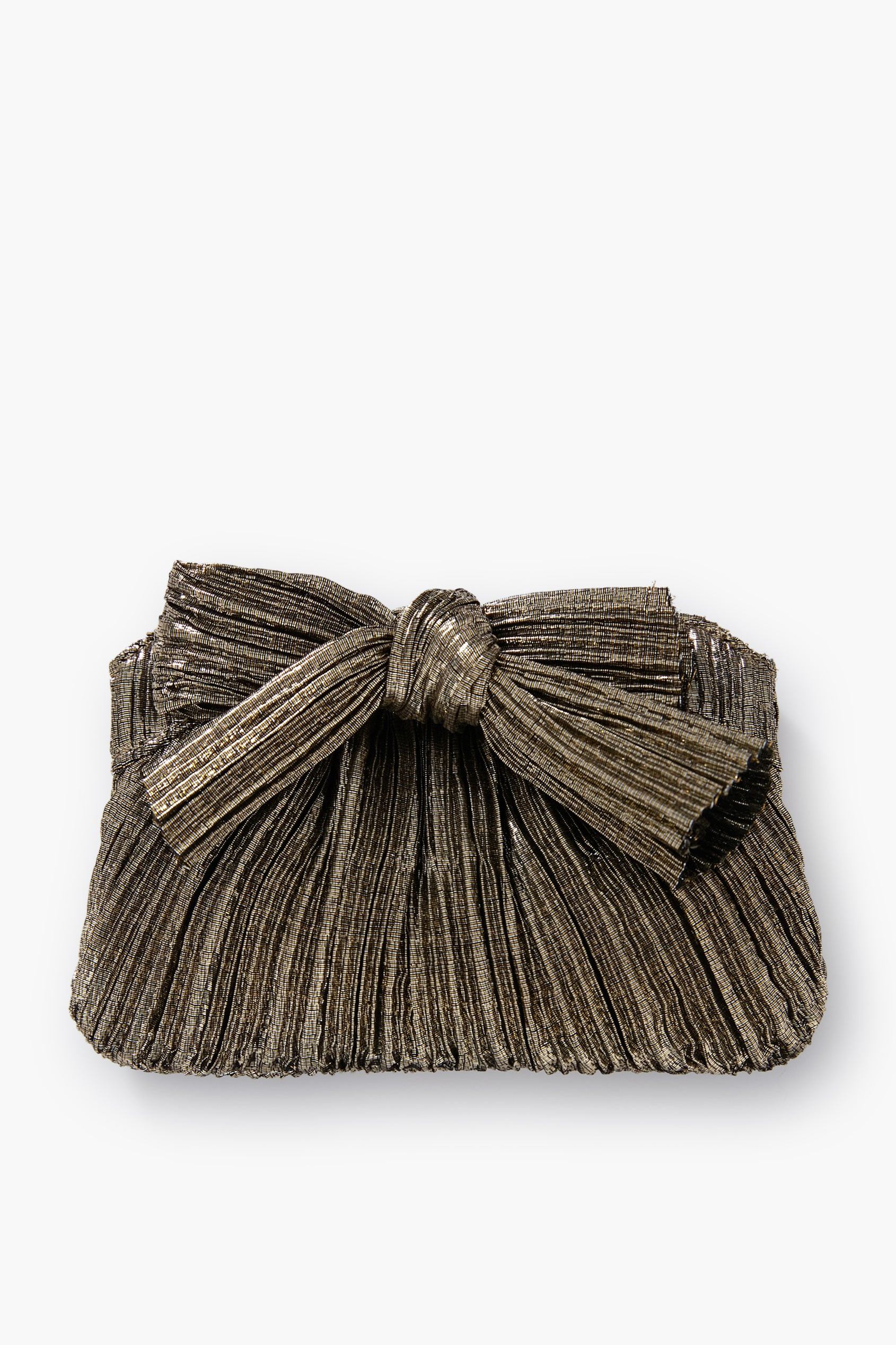Dark Gold Lame Rochelle Clutch | Tuckernuck (US)