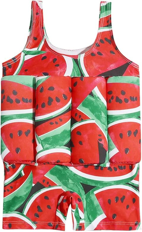 IDOPIP Kids Boys Girls Floatation Swimsuit with Adjustable Buoyancy Baby Float Suit Swim Vest One... | Amazon (US)