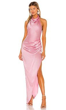 Amanda Uprichard X REVOLVE Samba Gown in Flamingo from Revolve.com | Revolve Clothing (Global)