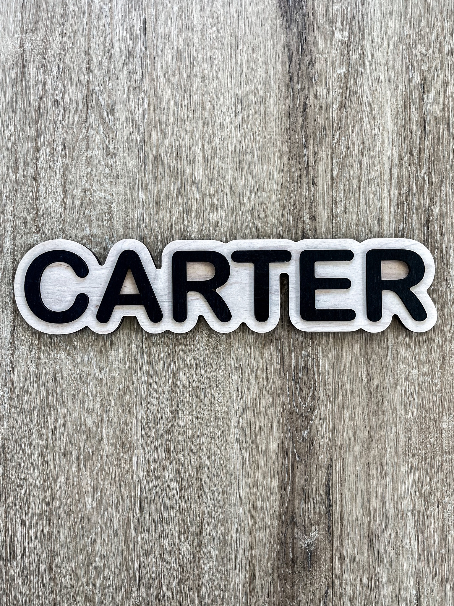 B A B Y / this name puzzles is the 🤌🏻 personalized baby gift idea 💡 

Montessori | neutral style | nursery decor