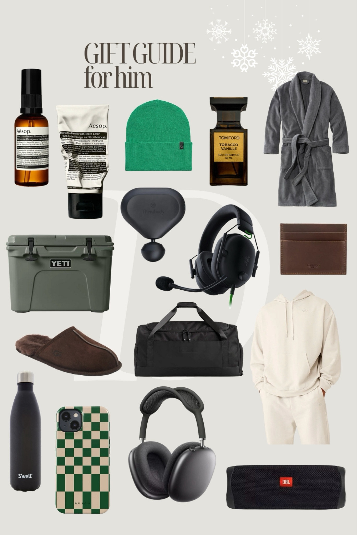 Holiday Gift Guide for Him!❄️ Can’t find something to get for that one guy? Have no worries! All these would make for a great gift this holiday season! 

#LTKSeasonal #LTKGiftGuide #LTKHoliday