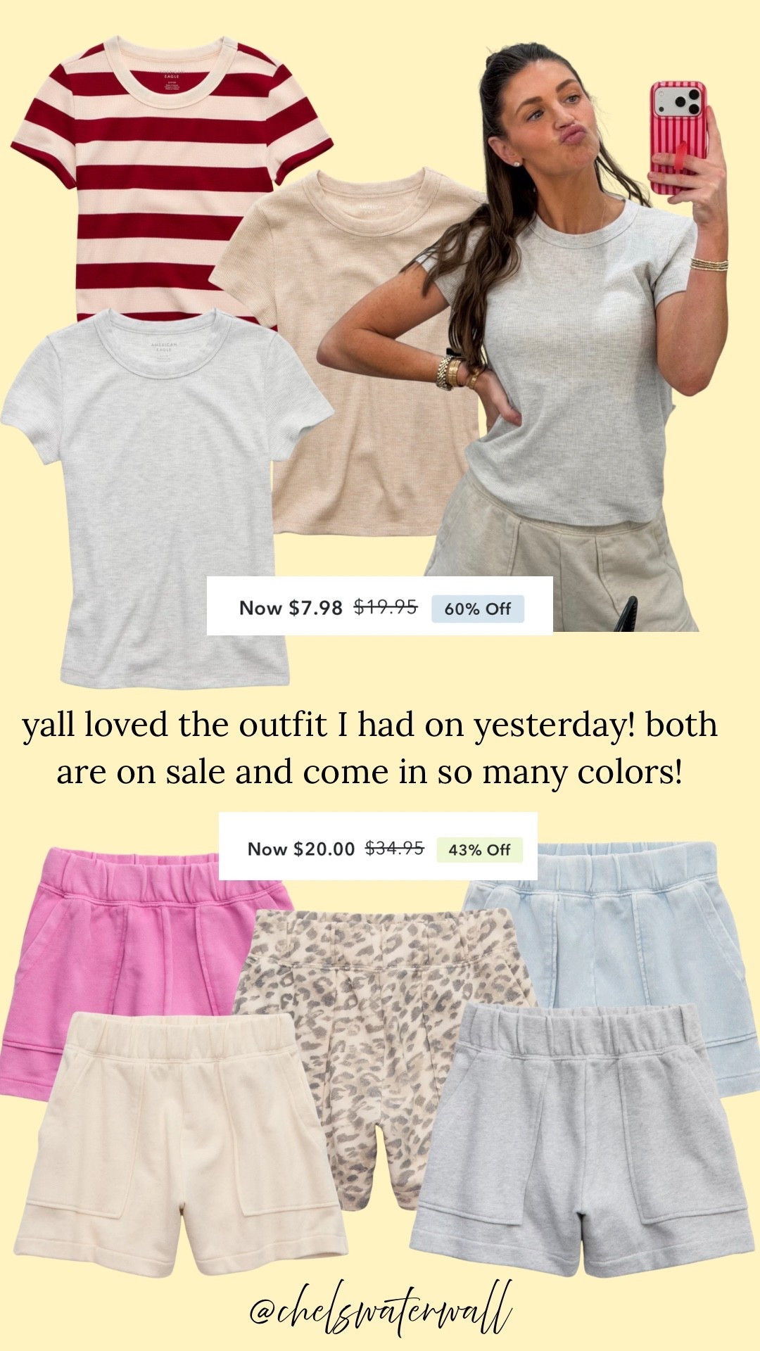 Here’s the outfit I had on yesterday that yall loved! So many colors available! 🫶🏼

#Aerie #AE #AmericanEagle

#LTKxAerie #LTKmomlife #LTKgrwm