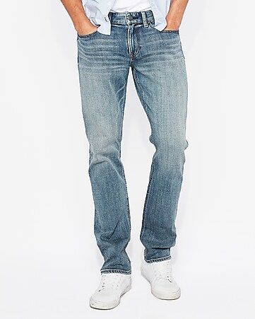 Slim Straight Medium Wash Stretch+ Jeans | Express