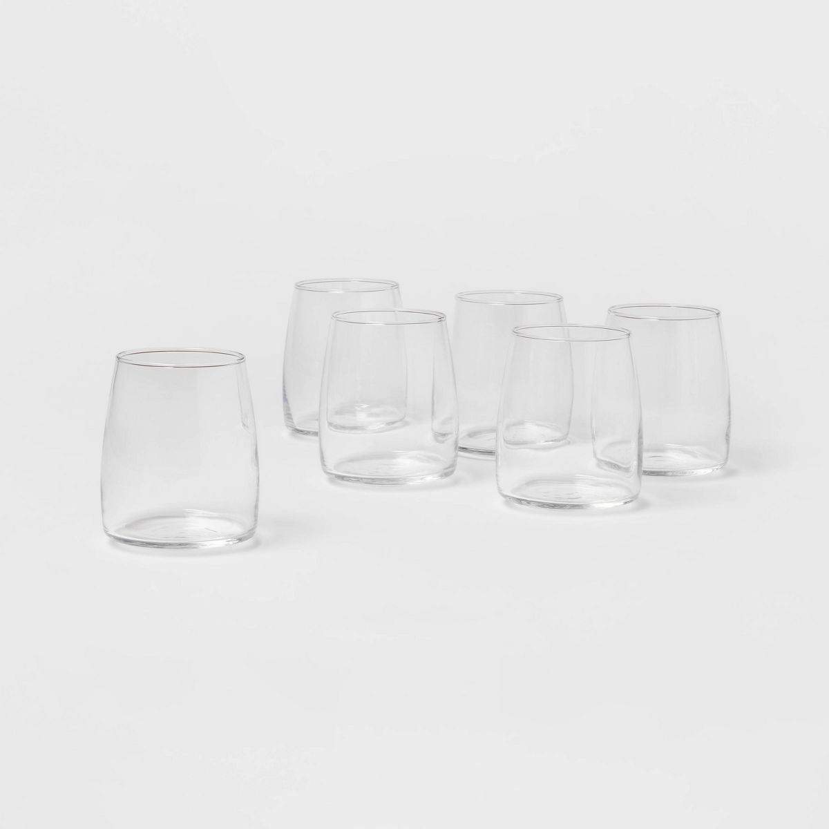 6pk Glass Cranston Cooler Glasses - Threshold™ | Target