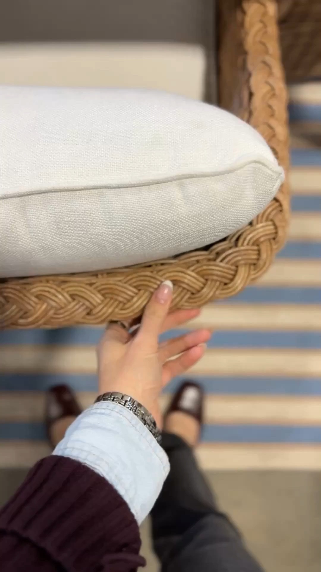 LOVE this McGee & Co outdoor patio chair 🤌🏻

#LTKSeasonal #LTKOver40 #LTKHome