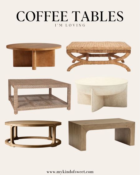 Coffee tables in loving right now. I love a round wood coffee table! 

#LTKstyletip #LTKSeasonal #LTKhome