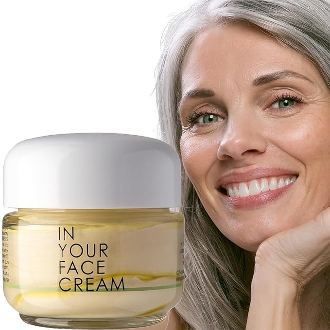 In Your Face CREAM | Smoothes Signs of Fine Lines & Wrinkles | Adds Layers of Hydration | Luxurio... | Amazon (US)
