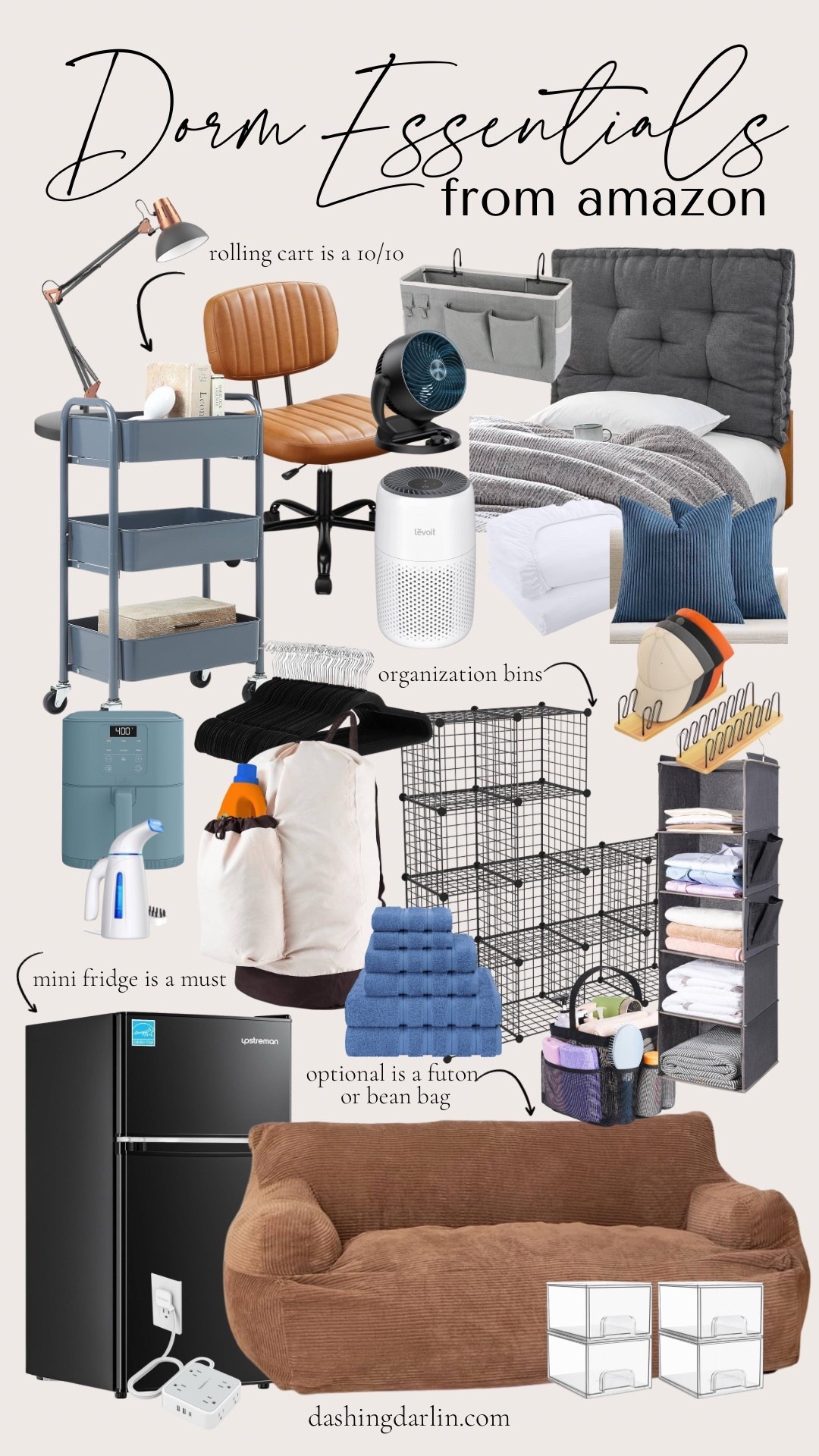 Dorm essential from Amazon!! 
You can order it all online and get it in time!! 
#collegeshopping #collegelist #dorm #collegeessentials #dormroom

#LTKKids #LTKFindsUnder100 #LTKFamily