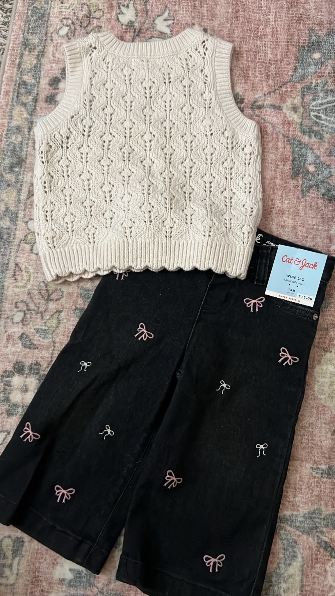 Toddler girl outfit! 

Affordable toddler outfit / toddler girl / target finds / target fashion / toddler fashion / target toddler fashion / target style / toddler style / toddler fall clothes / sweater vest toddler / bow pants / toddler pants / wide leg pants / picture day / fall style / toddler fall / first day of school outfit / cat and jack / affordable fashion / toddler mom / girl mom 

#LTKStyleTip #LTKKids