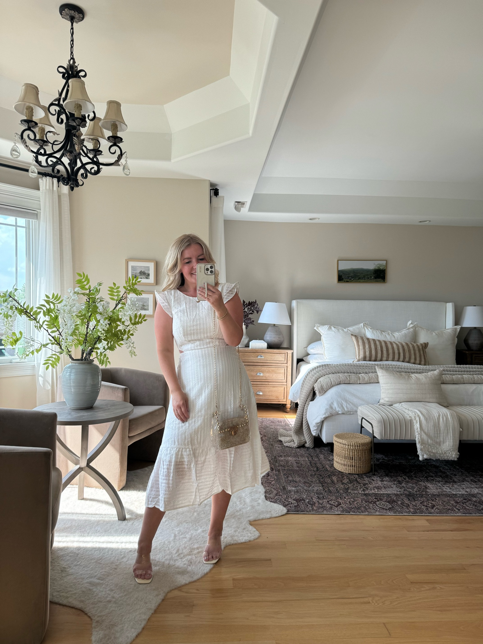 Perfect white dress for summer! My dress, shoes and bag are all included in Amazon Prime Day deals! 

Amazon fashion, Amazon find, Amazon home, Amazon deals, white dress, sandals, bag, 

#LTKFindsUnder100 #LTKMidsize #LTKSaleAlert