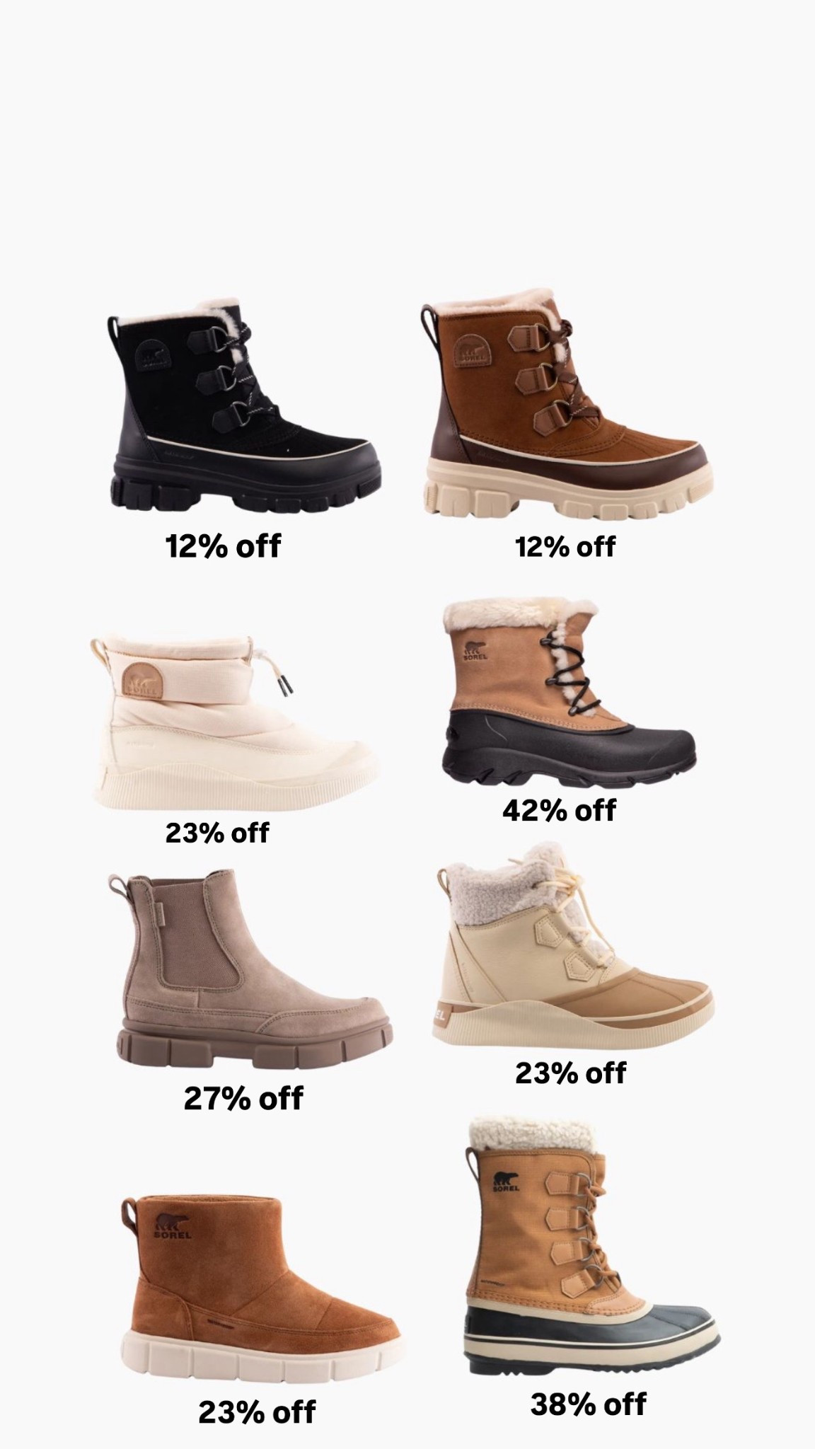 Sorel footwear sale at brand alley 