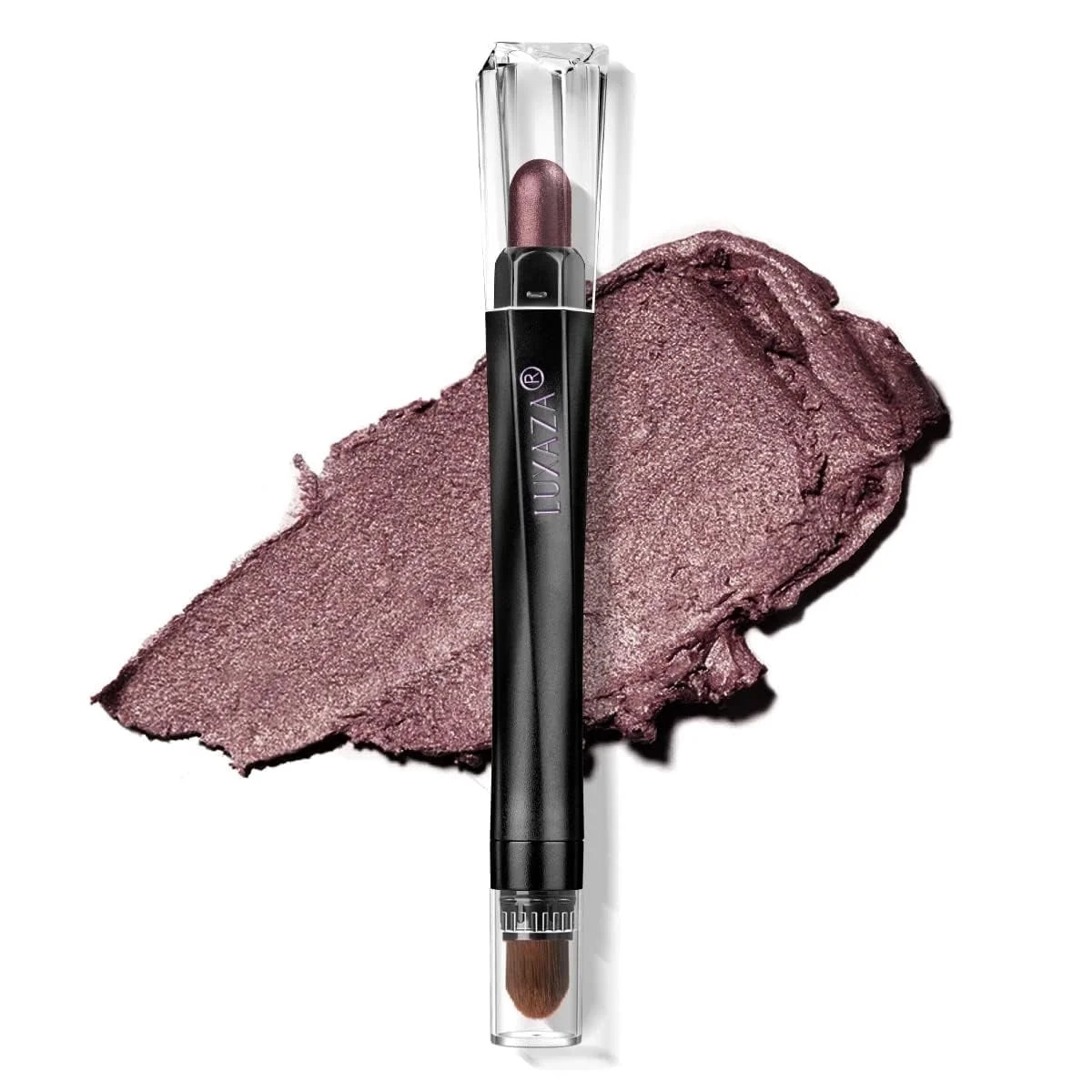 Cream Single Eyeshadow Stick with Blending Brush, Hypoallergenic Eye Shadow Makeup, Pro Waterproo... | Walmart (US)