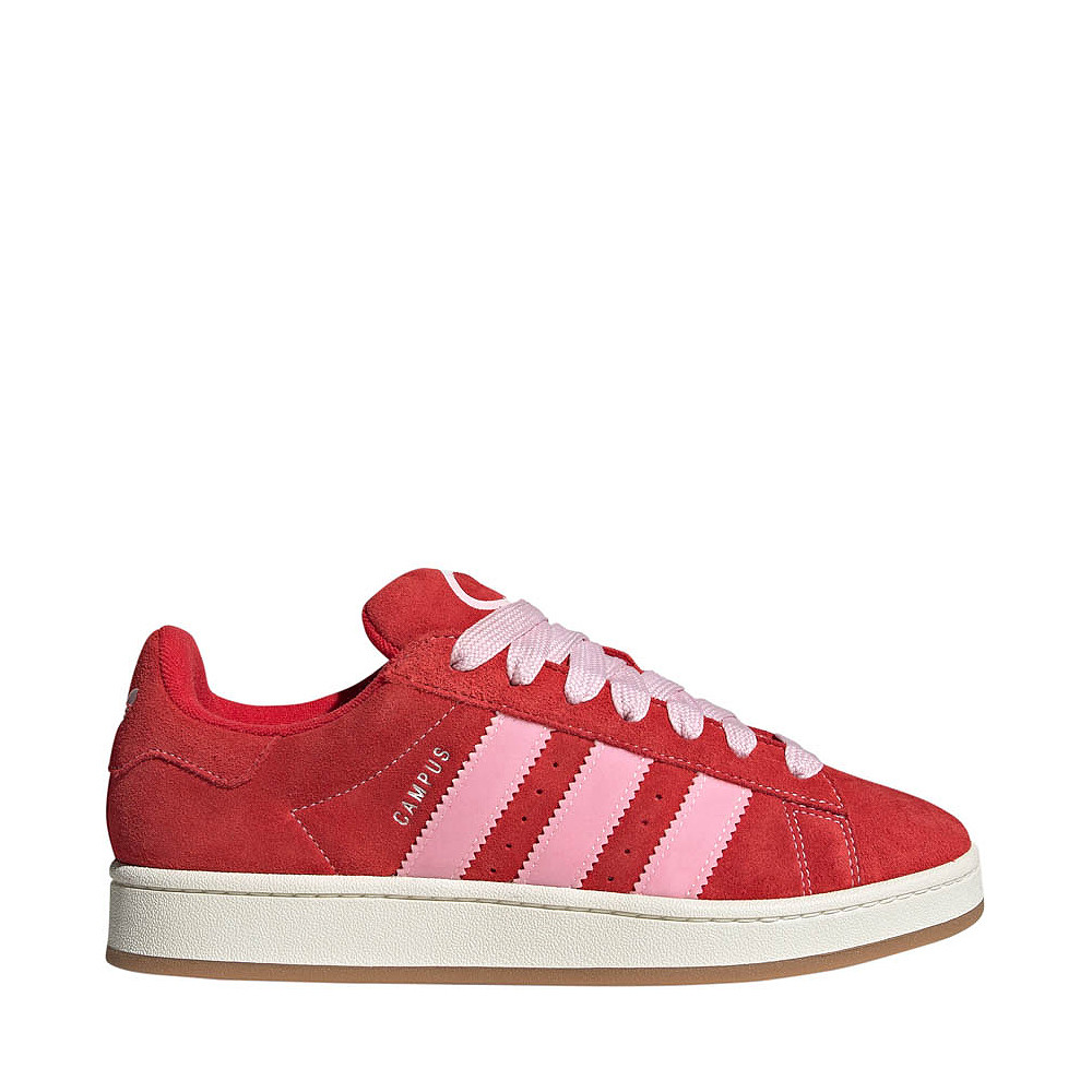 Mens adidas Campus '00s Athletic Shoe - Better Scarlet / Clear Pink / Cloud White | Journeys