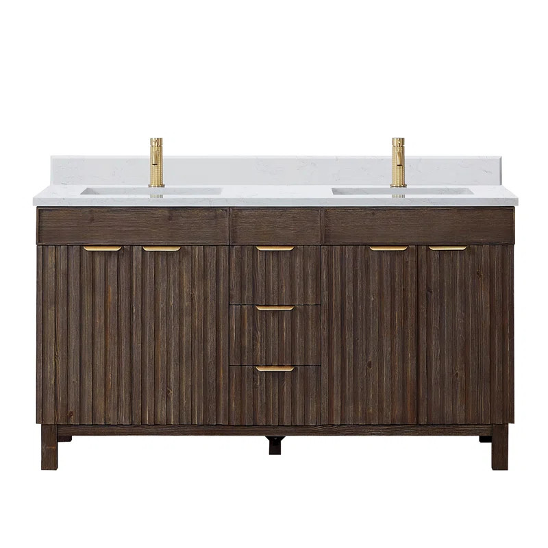 Joss & Main Anara 60 Free Standing Double Bathroom Vanity with Top | Wayfair | Wayfair North America