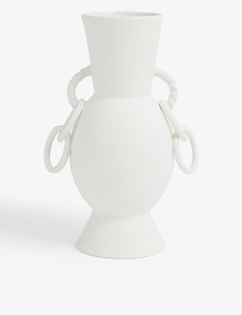 Chain Reaction ceramic vase 18cm | Selfridges
