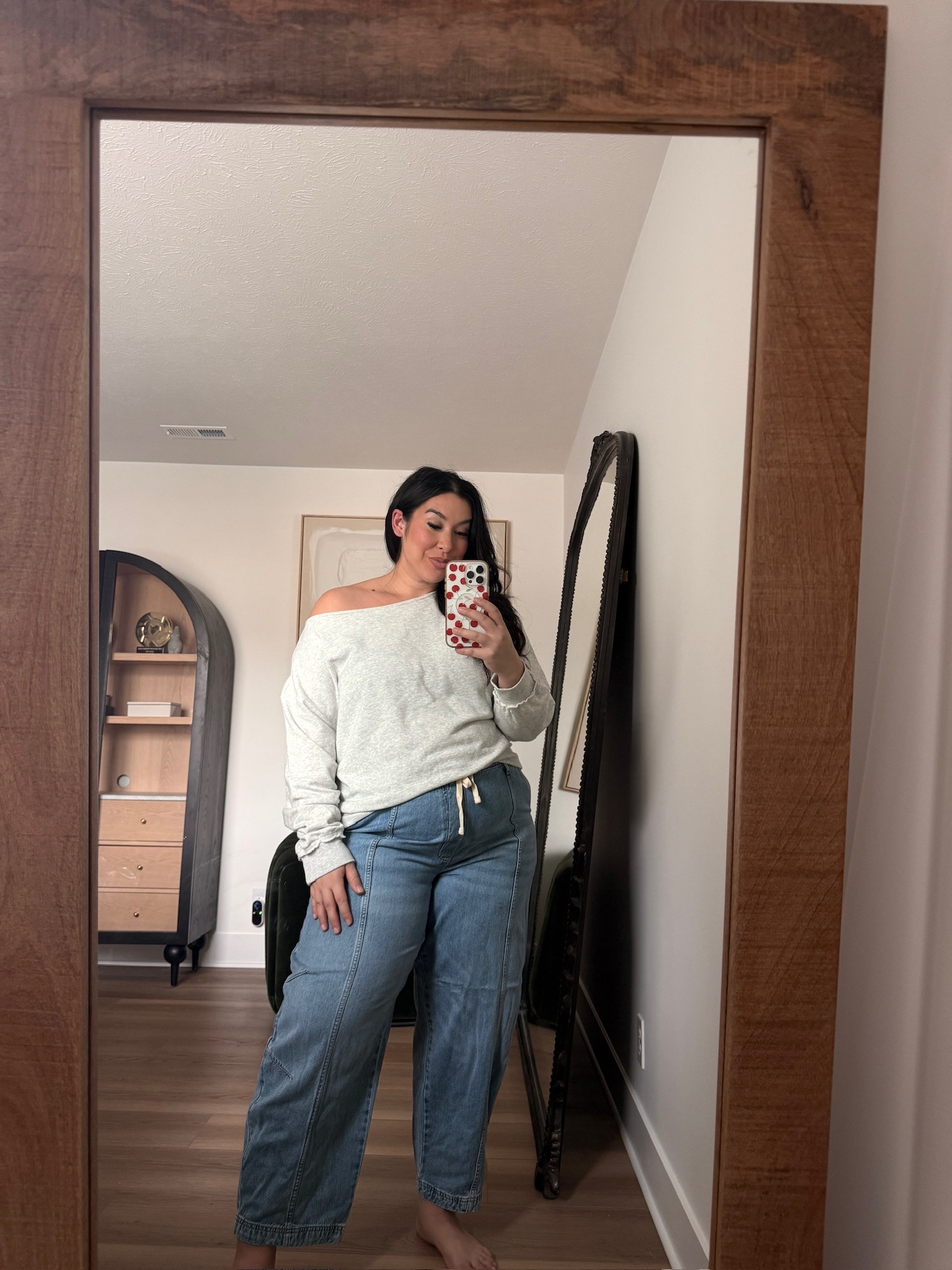 Walmart under $30 pull-on cropped barrel pants! So comfy and flattering. 
- 
- 
- 
casual outfit, midsize outfit, walmart loungewear, outfit, midsize style, work from home outfit, easy outfit 

#LTKootd #LTKMidsize #LTKSeasonal