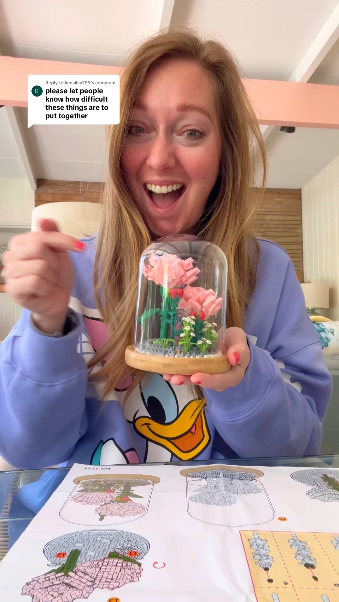 floral bouquet building brick kits for adults and teens, fun spring and summer diy craft activity

#LTKHome #LTKFamily #LTKFindsUnder50