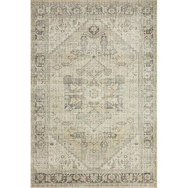 Loloi II Layla LAY-13 Printed Antique / Moss Oriental Area Rug 7'-6" x 9'-6" | Amazon (US)