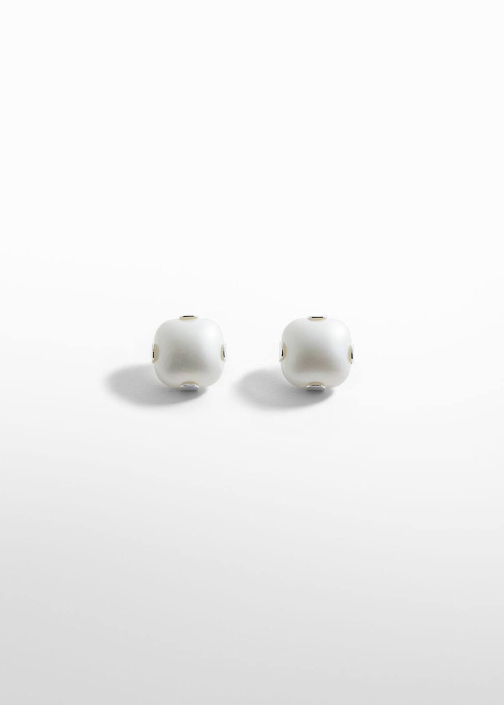 Pearl earrings | MANGO (UK)