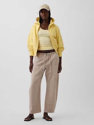 Easy Double-Knee Barrel Pants | Gap (US)