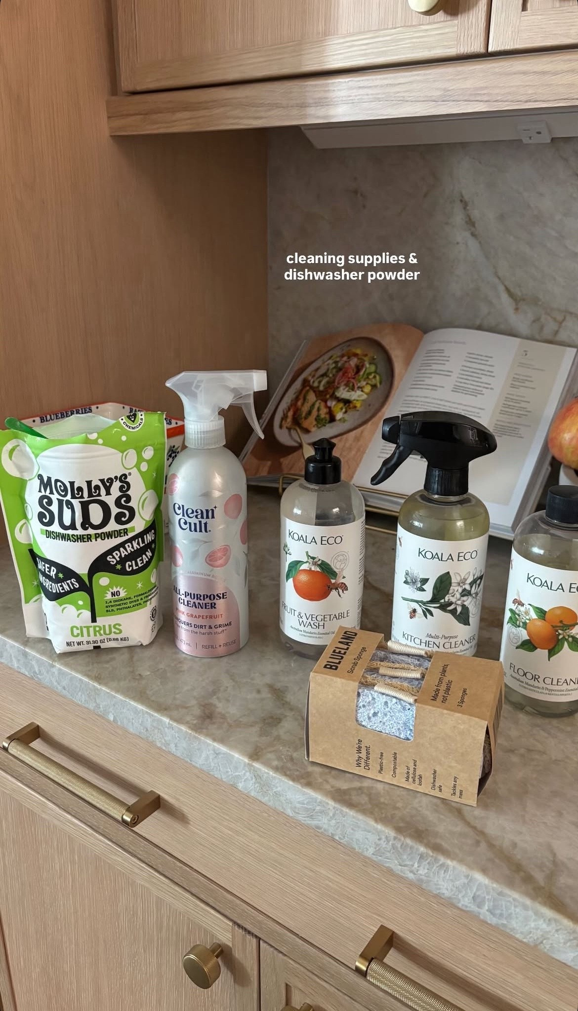 Our cleaning supplies and dishwasher powder!

#LTKHome #LTKselfcare #LTKdayinmylife