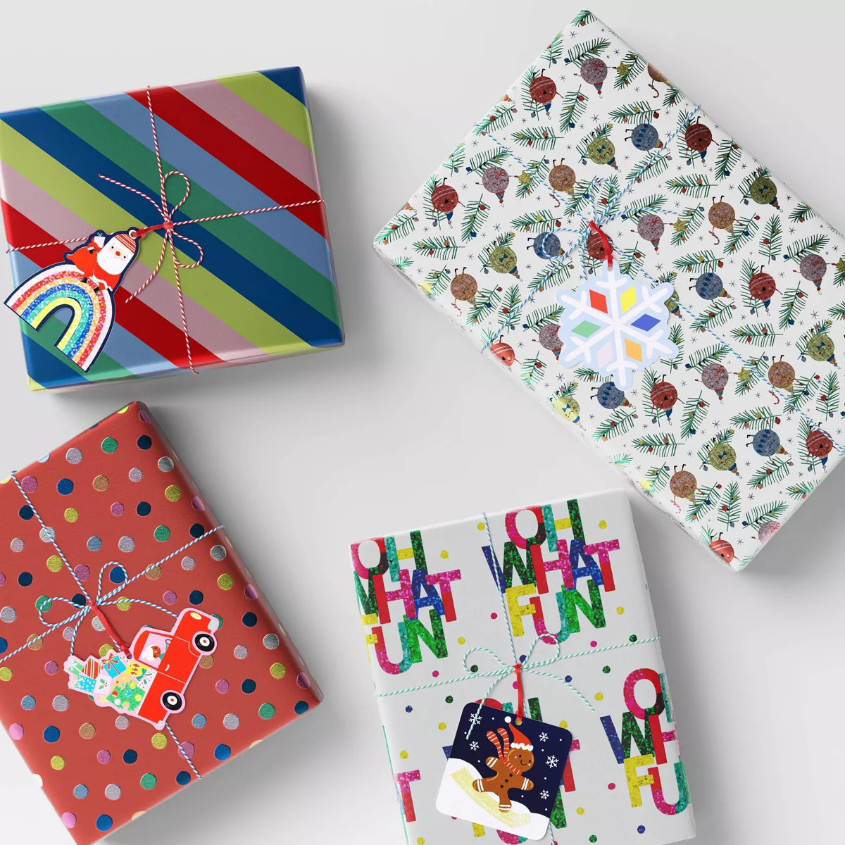 16ct Club Colorful Christmas Gift Tag - Wondershop™ | Target