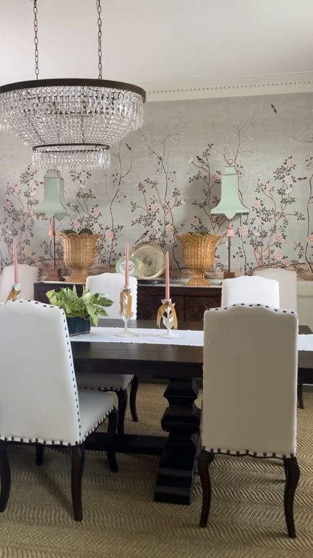 Dining room details - wallpaper is from Wallpaperie (not linkable)

#LTKhome