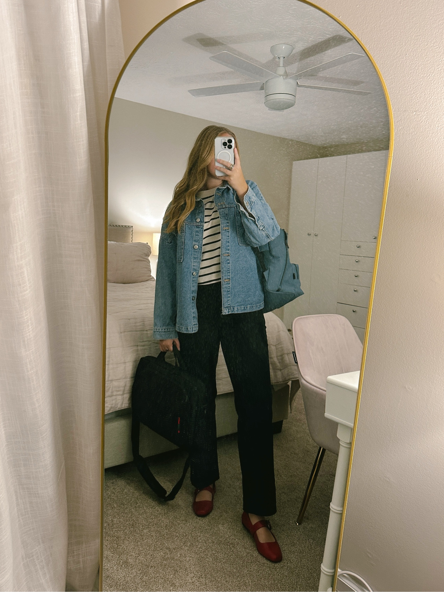 Fall😍🍁 Denim jacket is Zara!