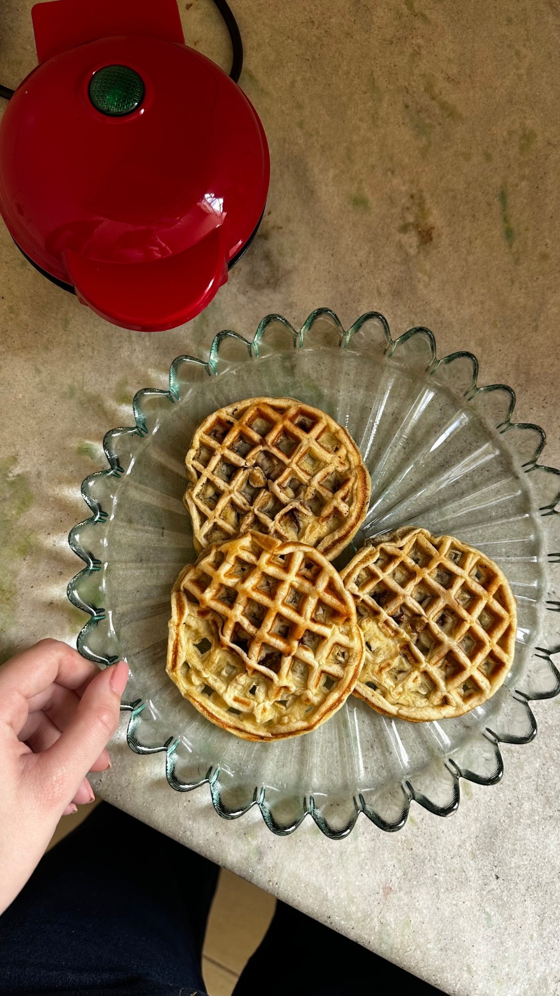 Usei a minha mini máquina de waffles pela primeira vez 🥺 achei a coisa mais fofa 

#LTKhome #LTKbrasil