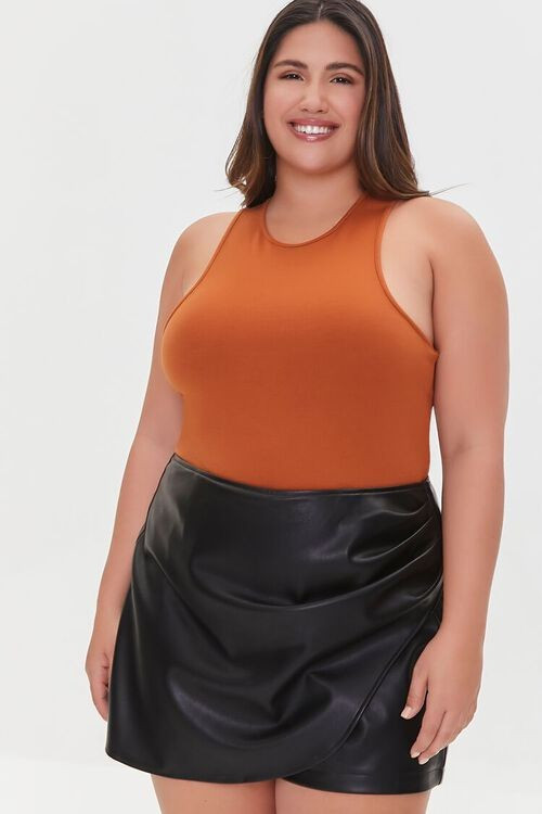 Plus Size Racerback Bodysuit | Forever 21 (US)