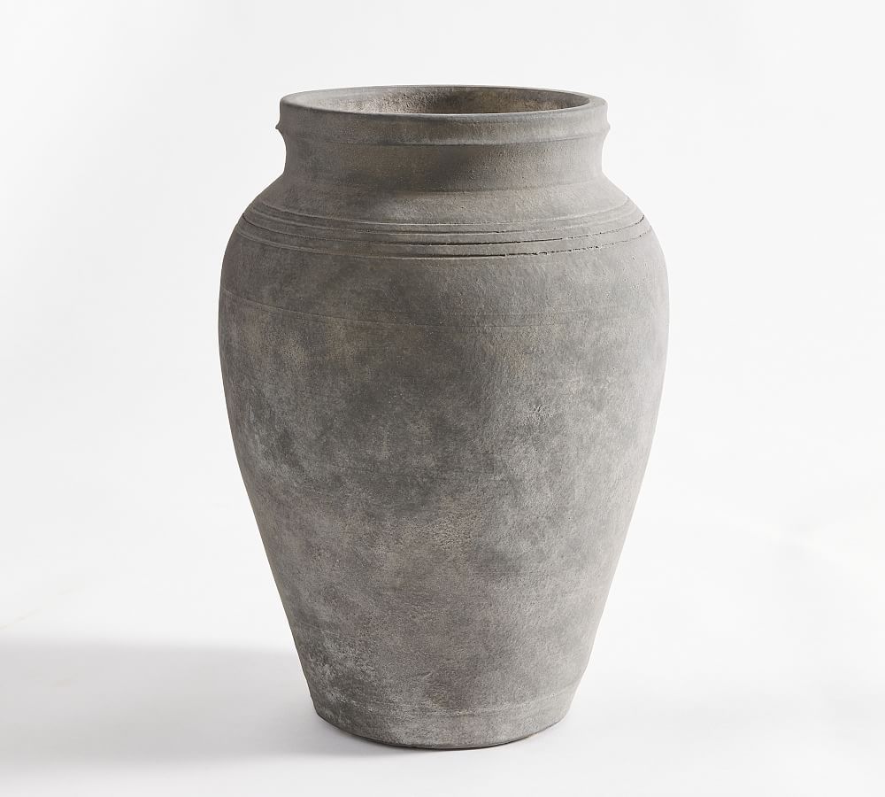 Artisan Handcrafted Ceramic Vase - Gray | Pottery Barn (US)