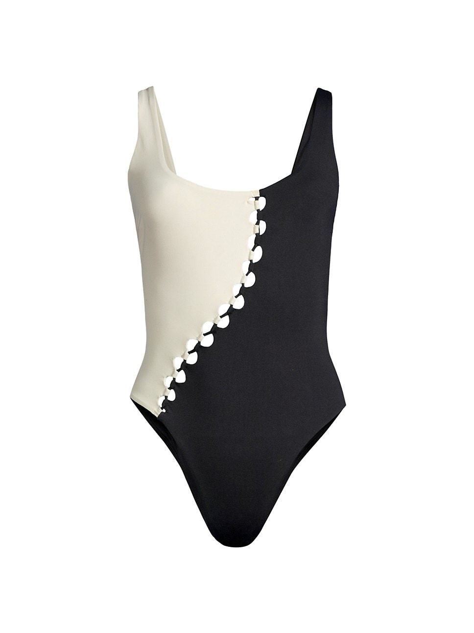 Solstice Colorblocked One-Piece Swimsuit | Saks Fifth Avenue