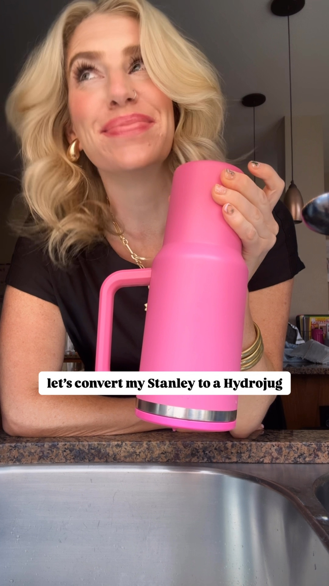 Let’s convert my Stanley to a Hydrojug 
2 pack of lids under $9
Comes in tons of colors🤌🏻

#LTKTravel #LTKHome #LTKFindsUnder50