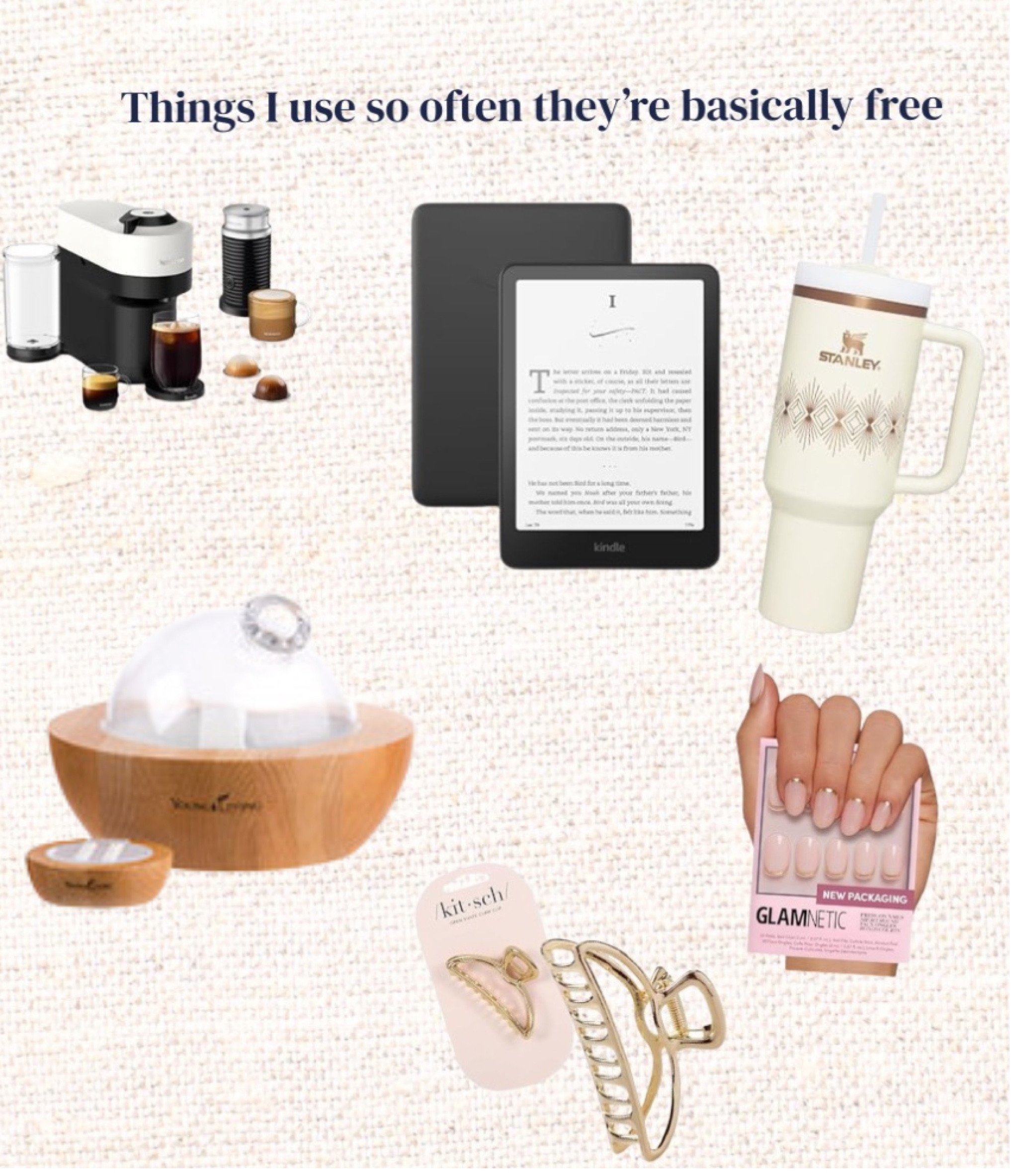 Things I use so often, they basically are free! 

#LTKHoliday #LTKGiftGuide