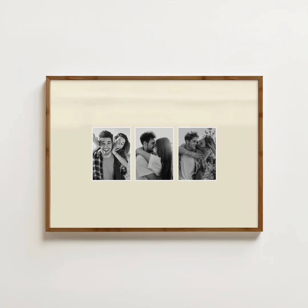 Personalised Photo Mat Polaroid Mount Style Print | Custom Gift | Photobooth | Keepsake Wall Art ... | Etsy (US)