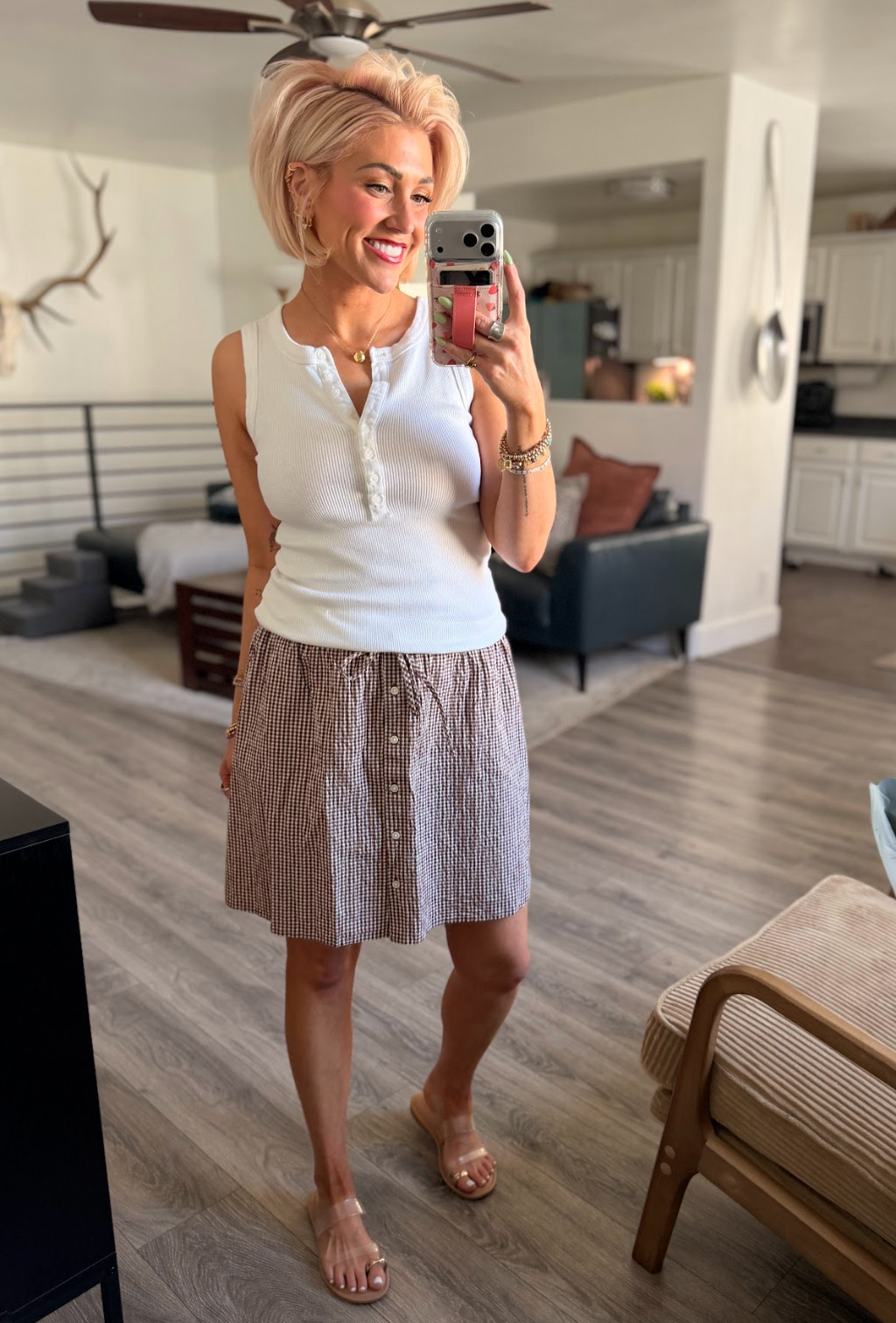 A Target look to take you from Spring to Summer. Tank: Small // Skirt: Medium // Shoes: TTS 

 #LTKootd #LTKSaleAlert