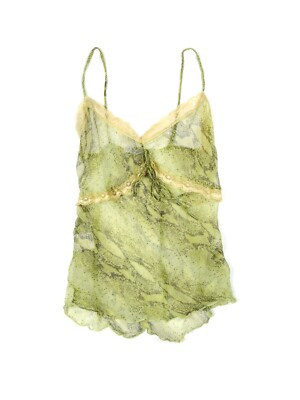 Vintage Pure Silk Sheer Snake Pattern Cami Top (S)  | eBay | eBay US