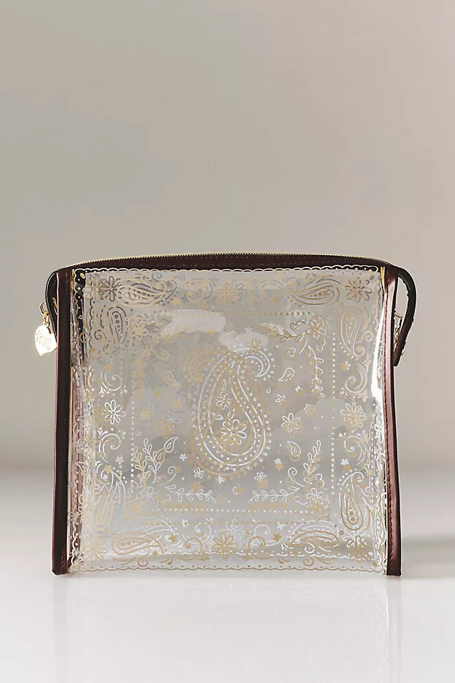 Classic Bandana Square Makeup Bag | Anthropologie (US)