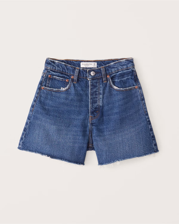 High Rise Dad Shorts | Abercrombie & Fitch (US)