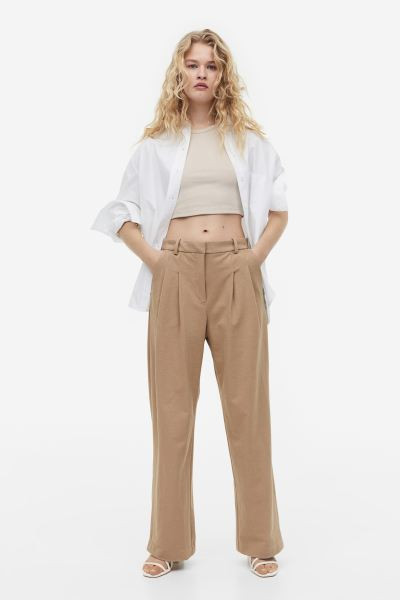 Débardeur court - Beige clair - FEMME | H&M FR | H&M (FR, IT, ES, PT, BE)