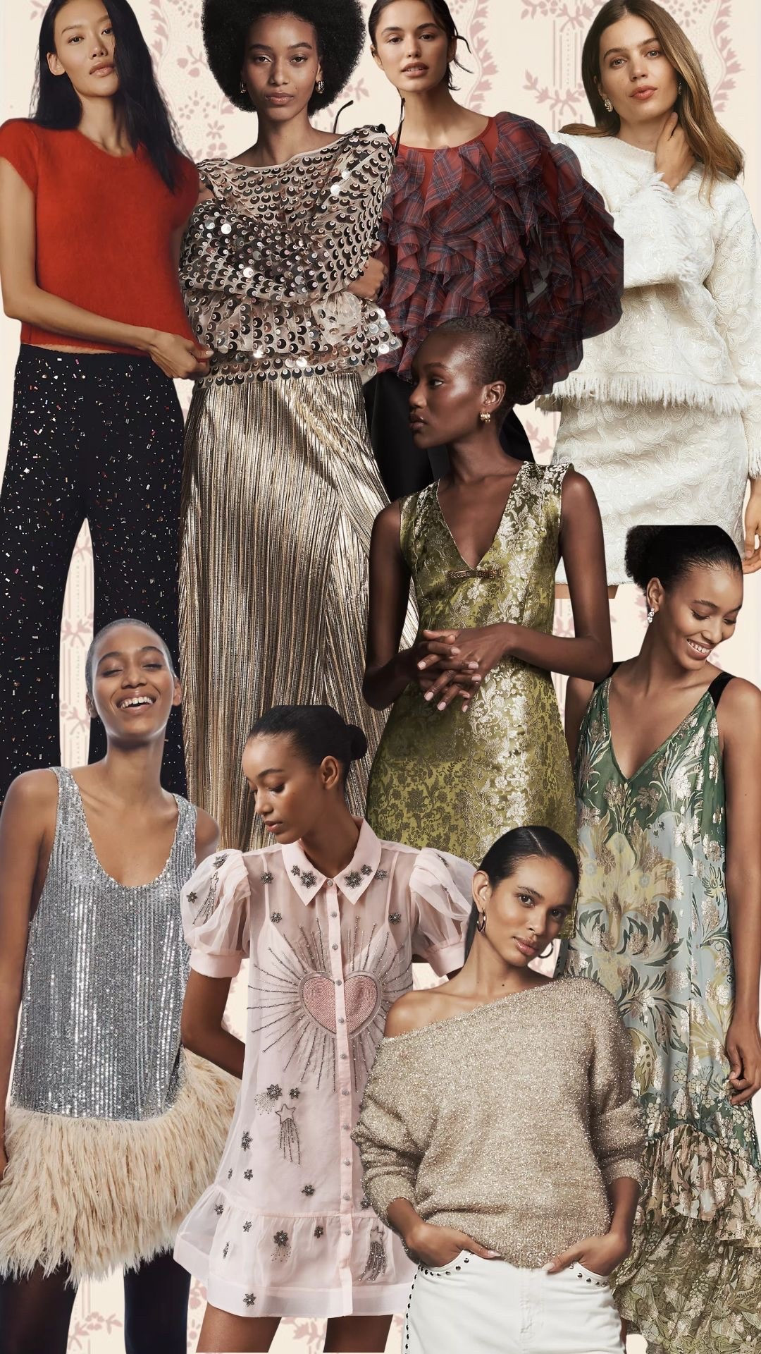 Anthro holiday collection! Loving all the fun colors, patterns and shimmer this holiday 

#LTKStyleTip #LTKHoliday