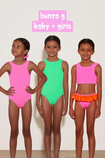 hunza g swim for baby and girls
Sizing runs baby 1-6
Girls 7-12

#LTKkids #LTKswim #LTKtravel