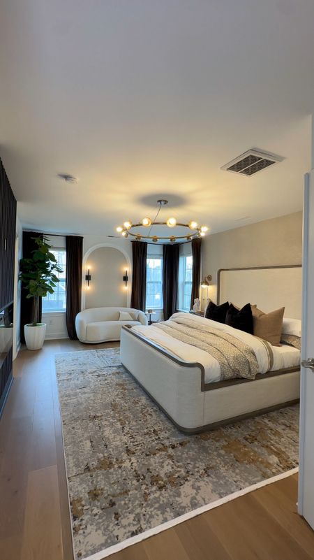 Luxe bedroom transformation on a budget! Linking all bedroom furniture and decor below ⬇️ #bedroomdecor #bedroomfurniture #wayfair 

#LTKSeasonal #LTKHome #LTKSaleAlert
