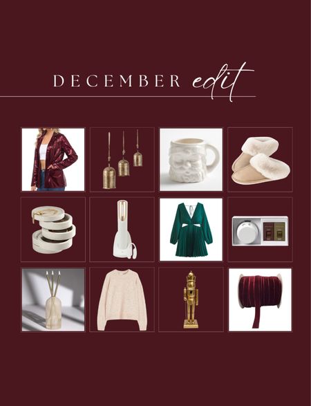 The December Edit | a collection of fashion, decor, and more to dress yourself and your home for the season!


#LTKGiftGuide #LTKfindsunder50 #LTKSeasonal