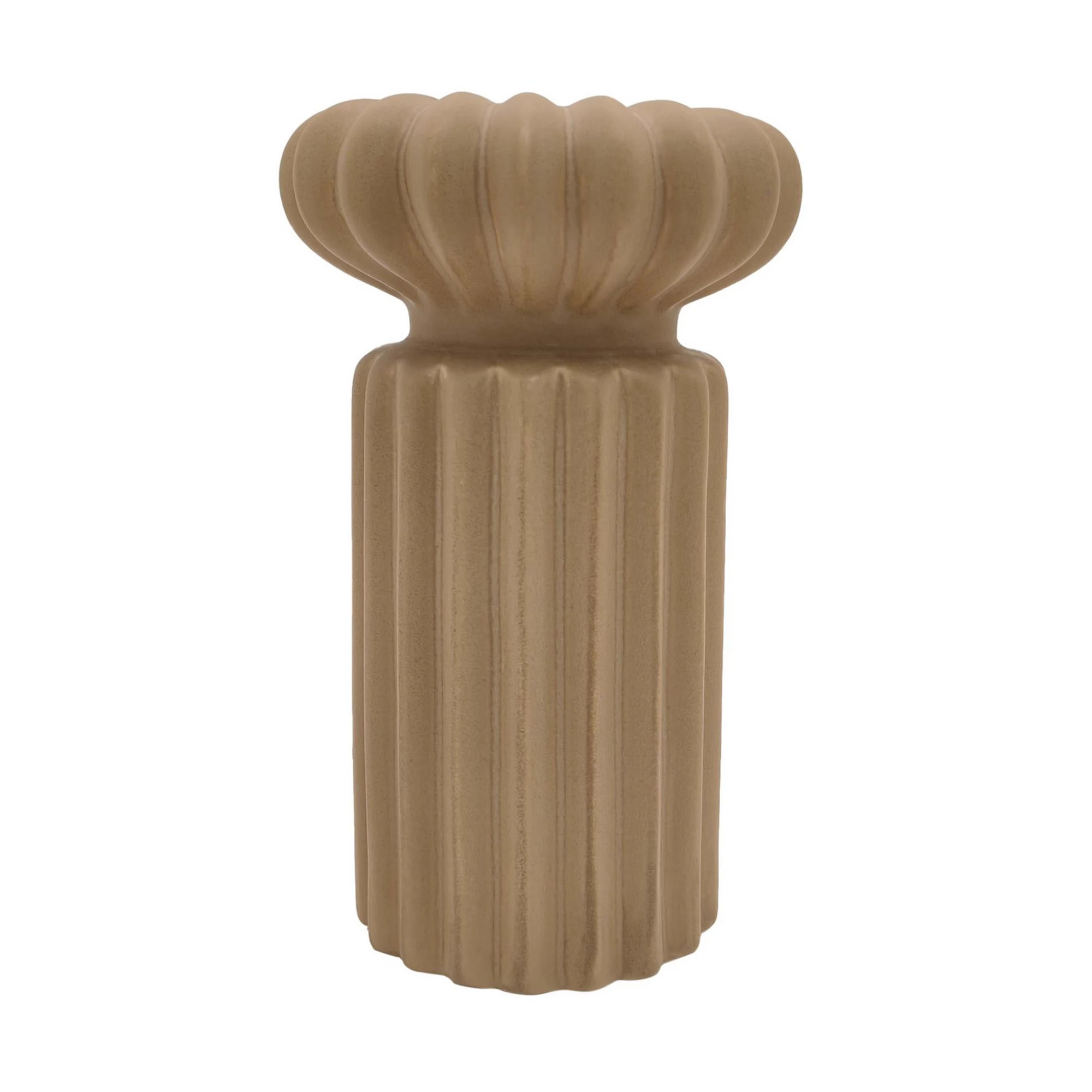 Everyday Decor Ridge Textured Ceramic Vase | Kohl's